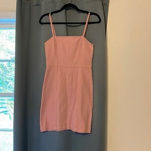Pink mini dress from h&m